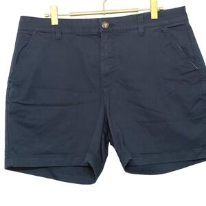 Chubbies Shorts Mens Size 34 Navy Cotton Pristine 5.5"